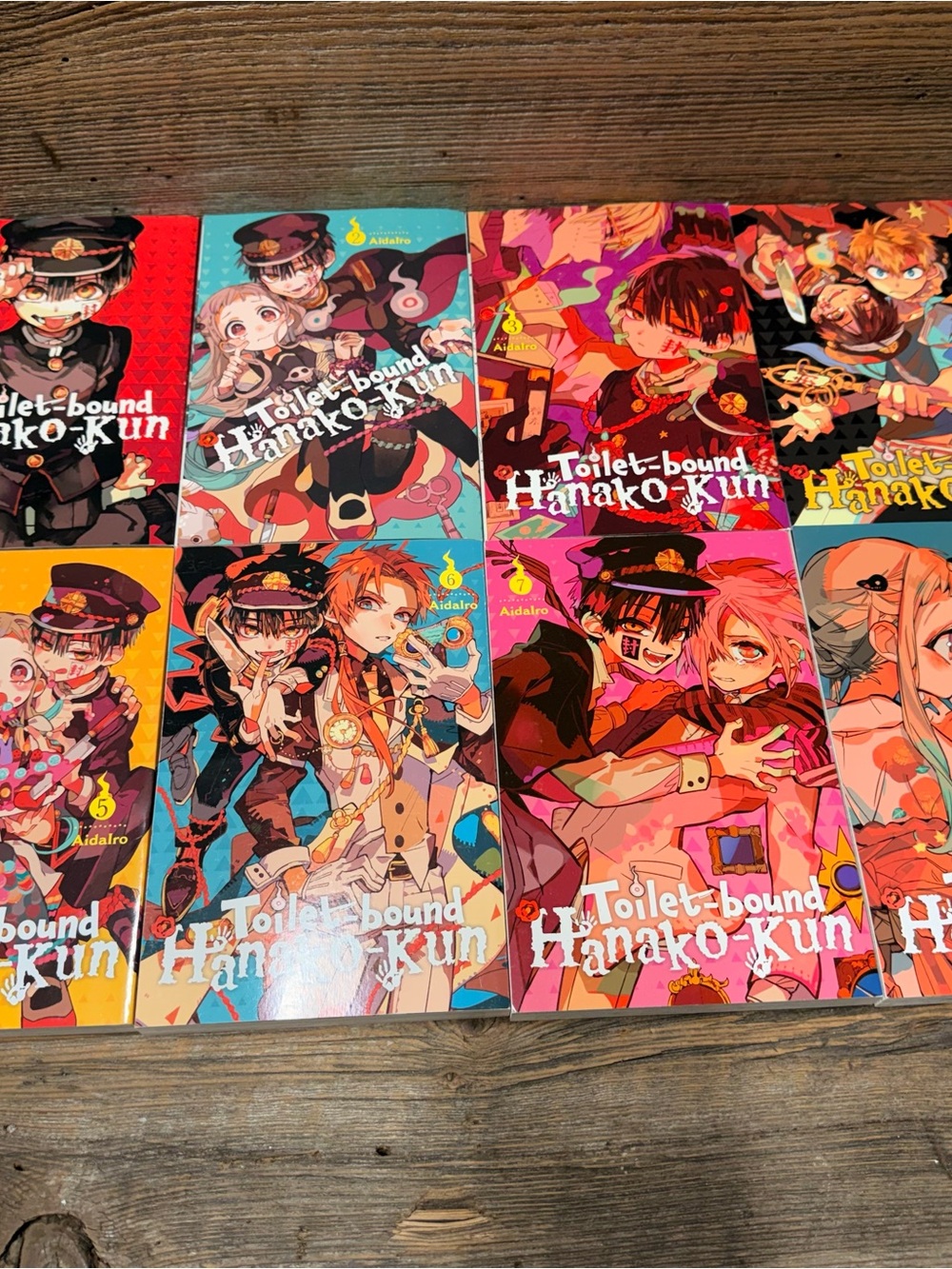Toilet-Bound Hanako-kun Manga Volumes - Colorful Cover Set (1-8)